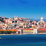Panorama von Lissabon, Portugal