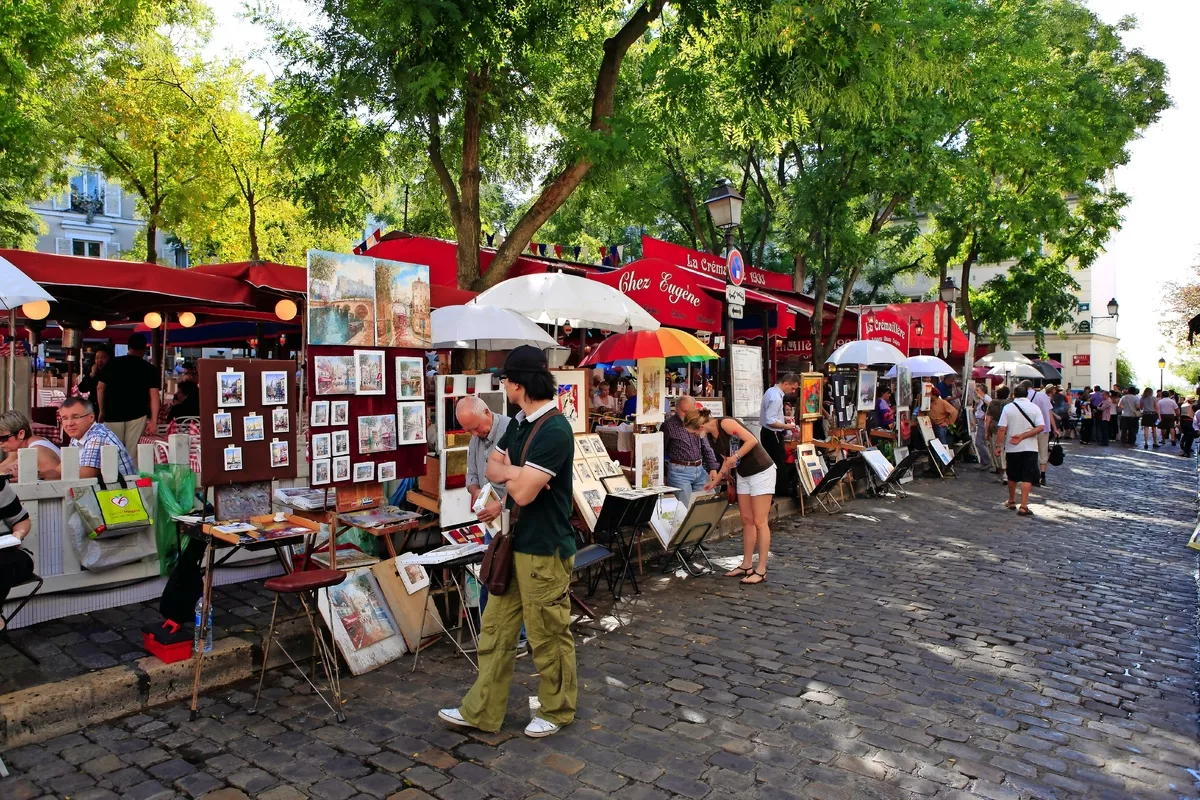 Place du Tertre, Montmartre, Paris - © Andreas Kessler
