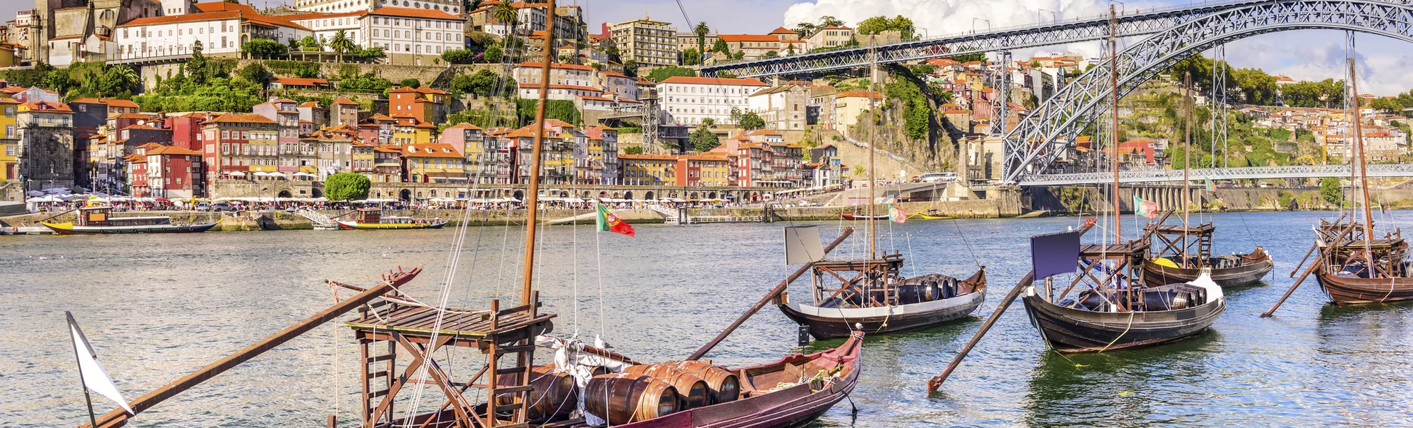 Traditionelle Portwein-Boote, Porto - © shutterstock_293030807