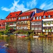 Altstadt in Bamberg, Deutschland