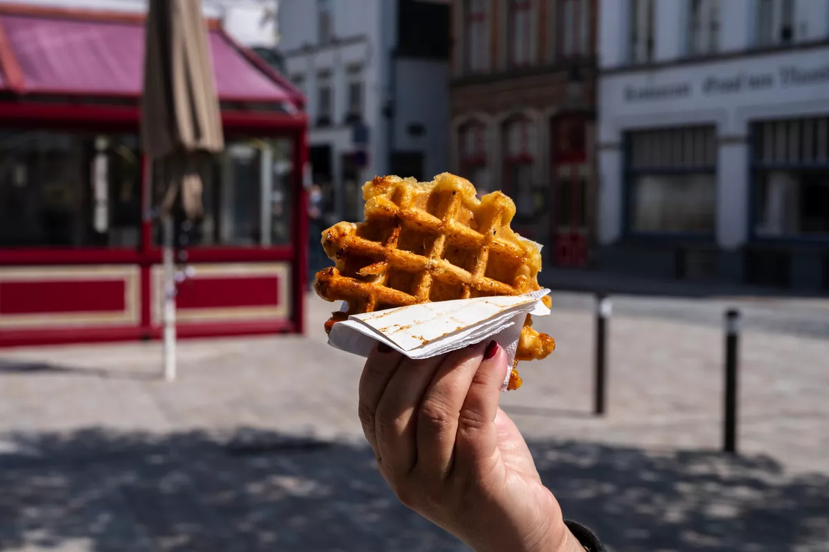 belgische Zuckerwaffel - © barmalini - stock.adobe.com