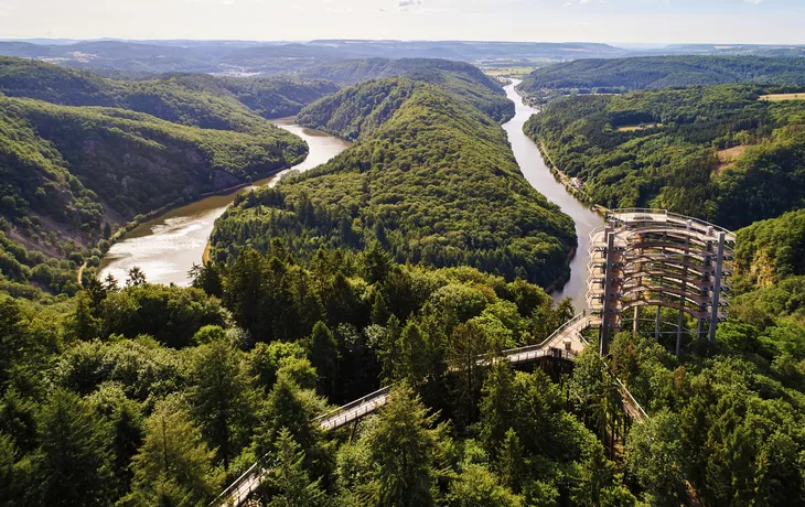 © vonwegener.de;Vertrag DZT - Saarschleife, Baumwipfelpfad