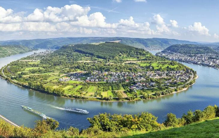 © bbsferrari - Fotolia - Rheinschleife bei Boppard