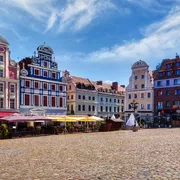 Heumarkt in der Altstadt von Stettin