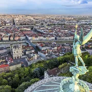 Vue panoramique de Lyon