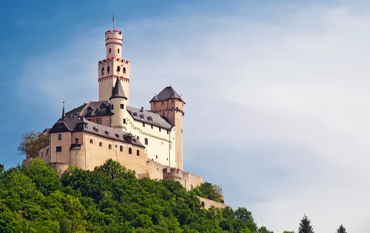 © mojolo - stock.adobe.com - Marksburg bei Braubach am Rhein
