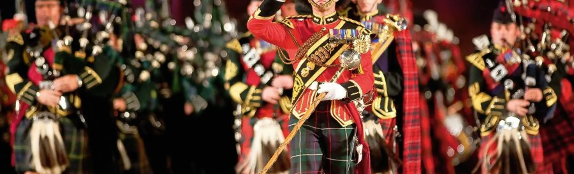 Dudelsackspielern des Basel Tattoo - © Basel Tattoo