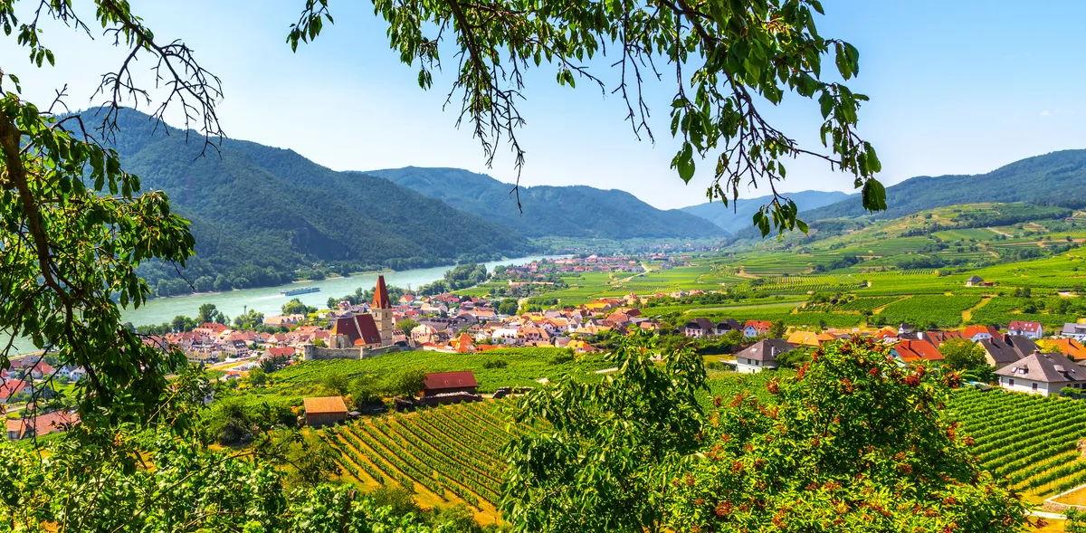 Die liebliche Wachau mit der Donau - © pyty - stock.adobe.com