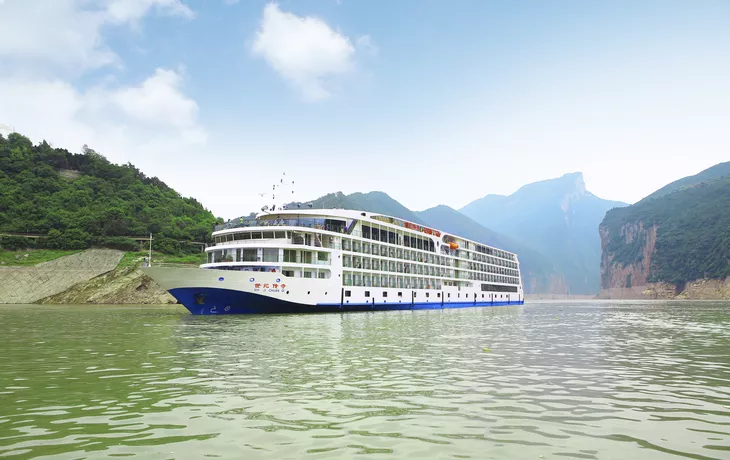 Flussschiff Century Legend auf dem Yangtse