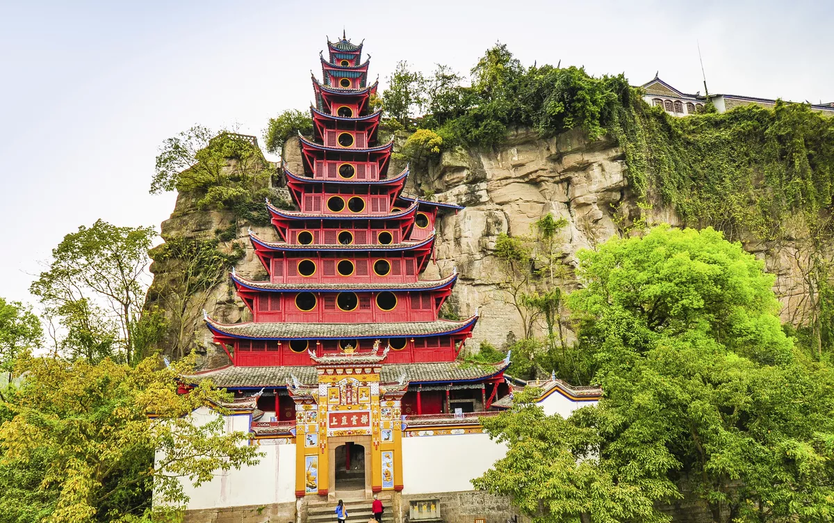 Shibaozhai Pagode - © Getty Images/iStockphoto