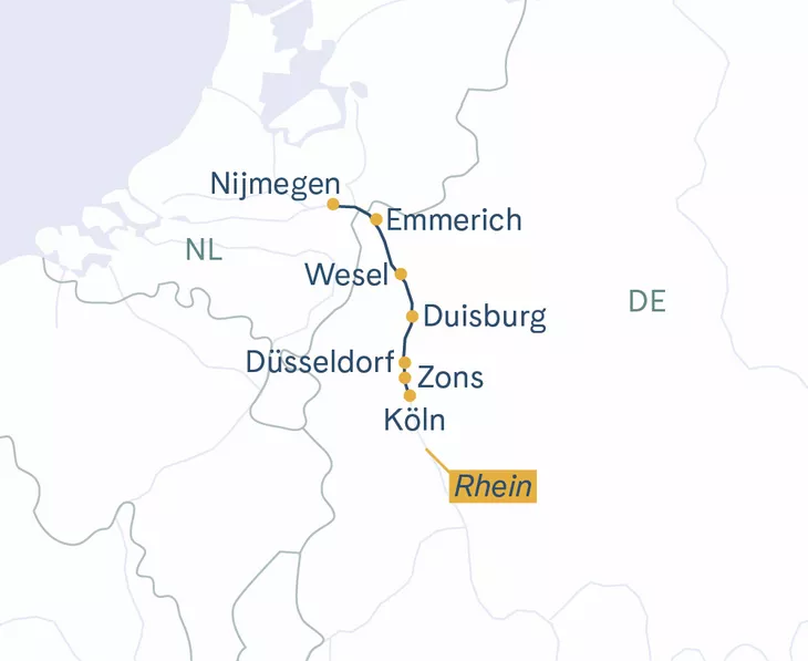 Routenplan MS Classic KöL–NIJ–KöL