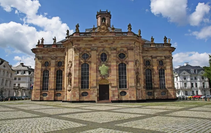 © Tourismus Zentrale Saarland - Ostfassade der Ludwigskirche in Alt-Saarbrücken