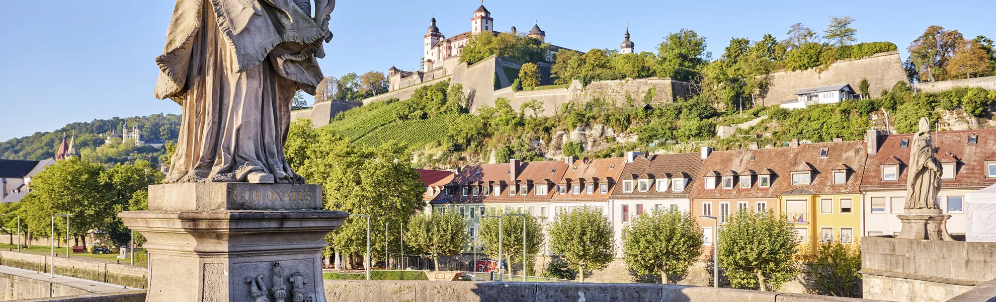 St. Colonat auf der Alten Mainbrücke, Würzburg - © (c)erlebe.bayern-Florian Trykowski