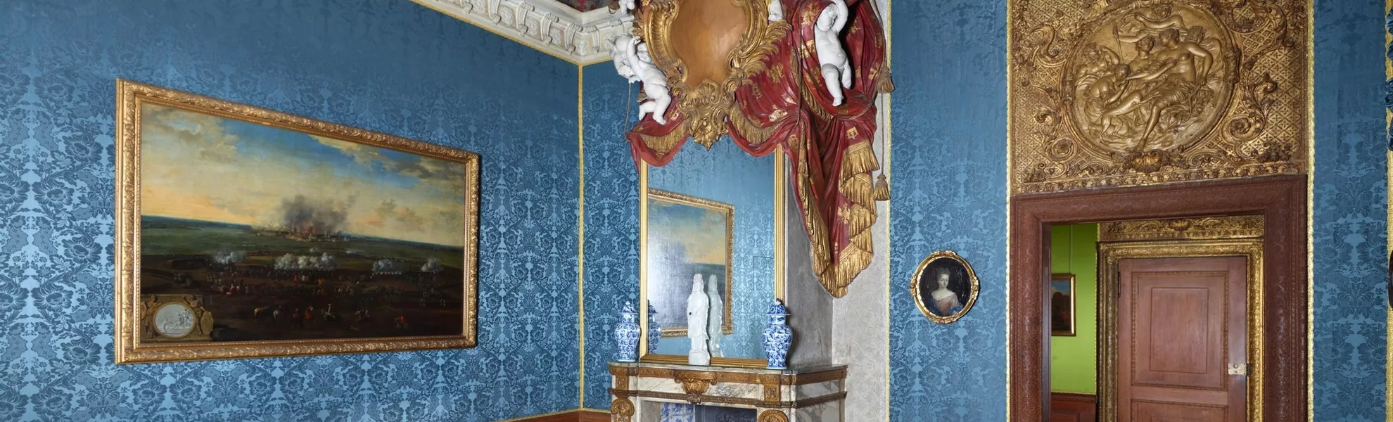 Barockes Schlafzimmer, Schloss Charlottenburg - © SPSG / Wolfgang Pfauder