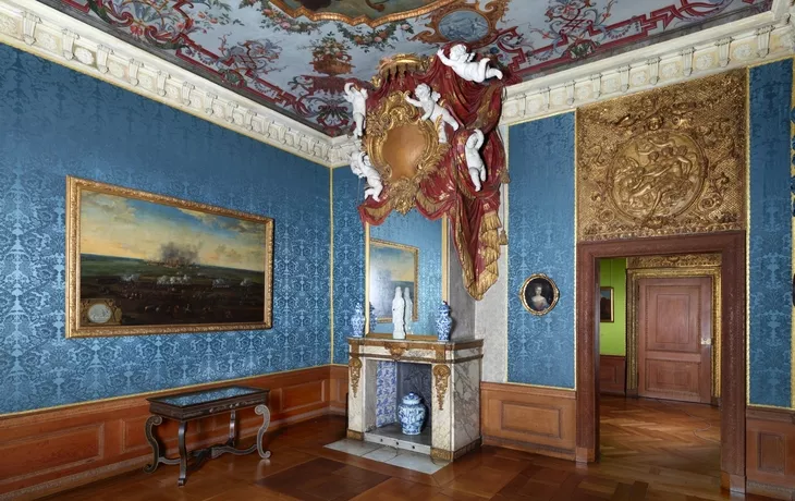 © SPSG / Wolfgang Pfauder - Barockes Schlafzimmer, Schloss Charlottenburg