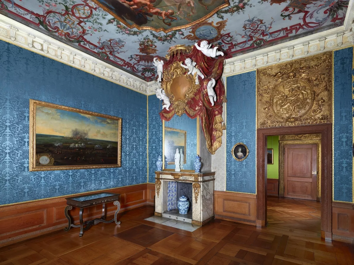 Barockes Schlafzimmer, Schloss Charlottenburg - © SPSG / Wolfgang Pfauder