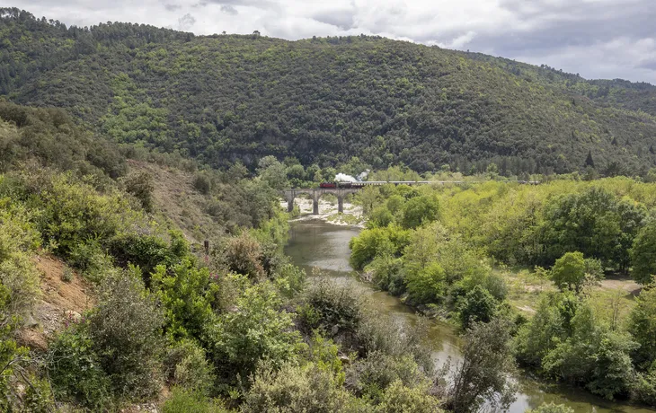 Flusstal in den Cevennen 