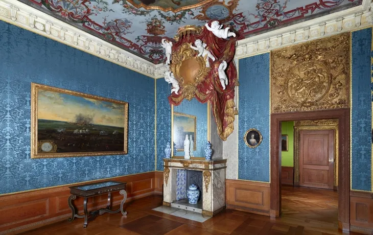 © SPSG / Wolfgang Pfauder - Barockes Schlafzimmer, Schloss Charlottenburg