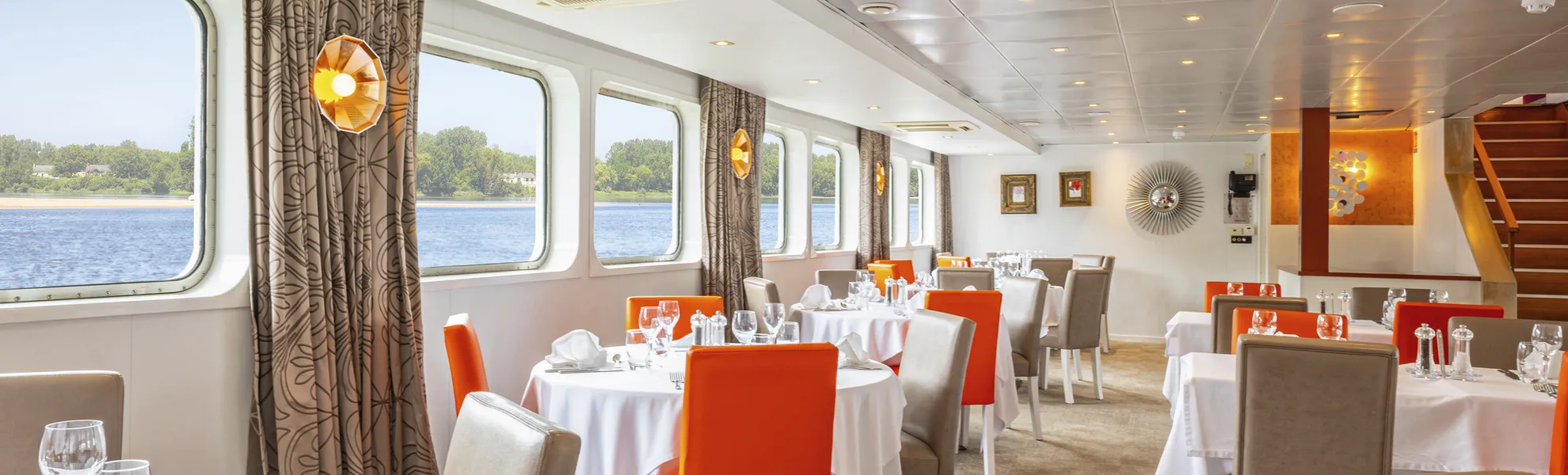 MS Loire Princesse, Restaurant - ©CroisiEurope