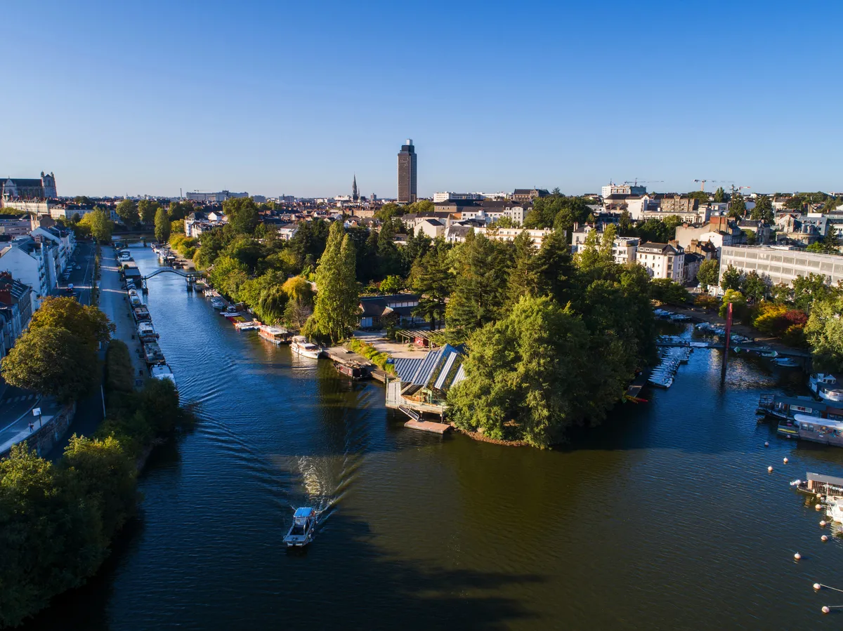 Der Fluss Erdre in Nantes - © Westside - stock.adobe.com