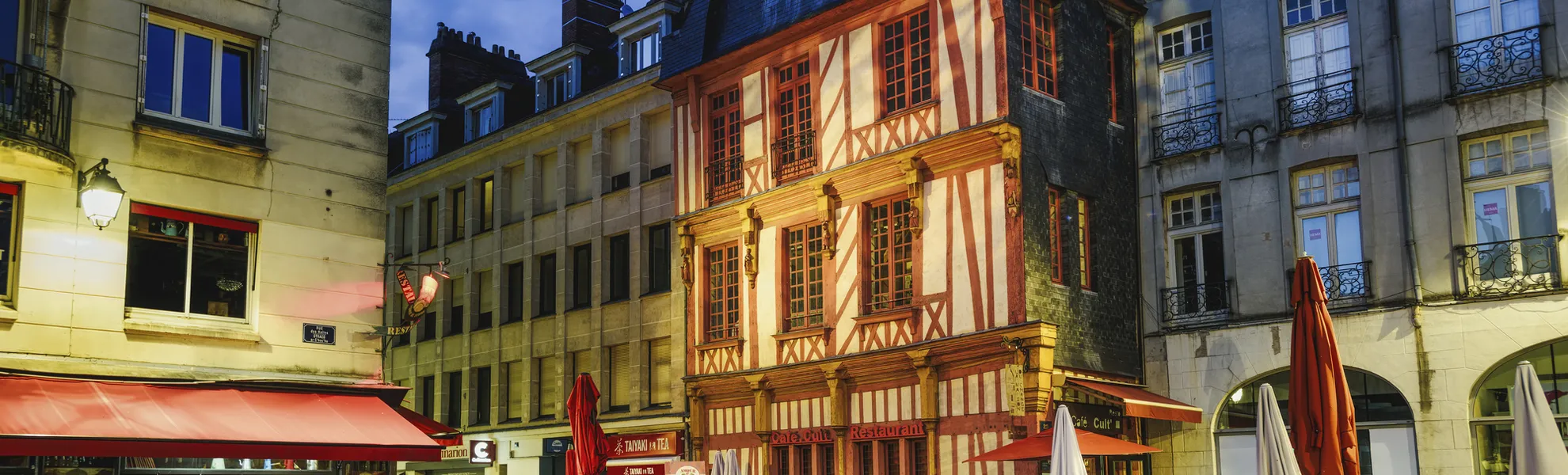 Abendstimmung in Nantes