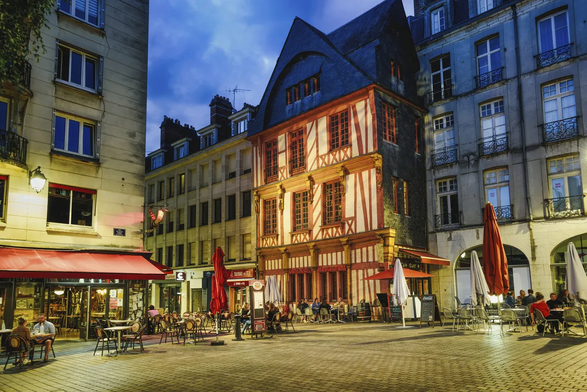 Abendstimmung in Nantes
