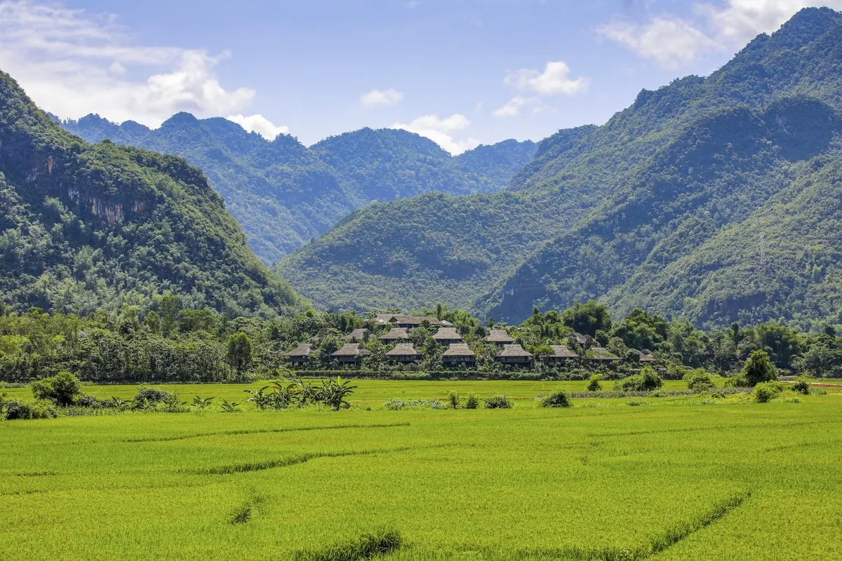 Mai Chau Ecolodge zur Green Season