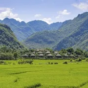 Mai Chau Ecolodge zur Green Season