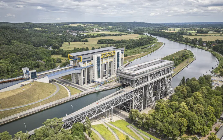 Schiffshebewerk Niederfinow am Oder-Havel-Kanal