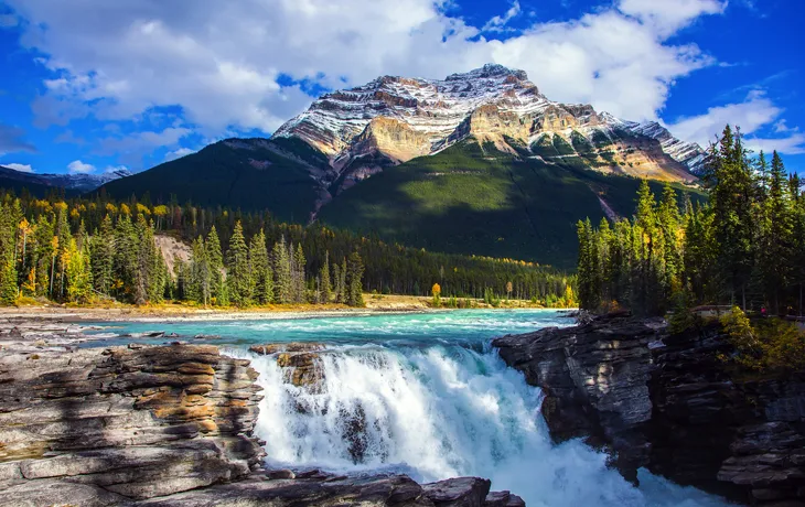 Athabasca Falls im Jasper-Nationalpark, Kanada - © Kushnirov Avraham - stock.adobe.com