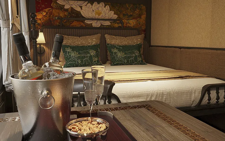 SJourney, Abteil mit Doppelbett