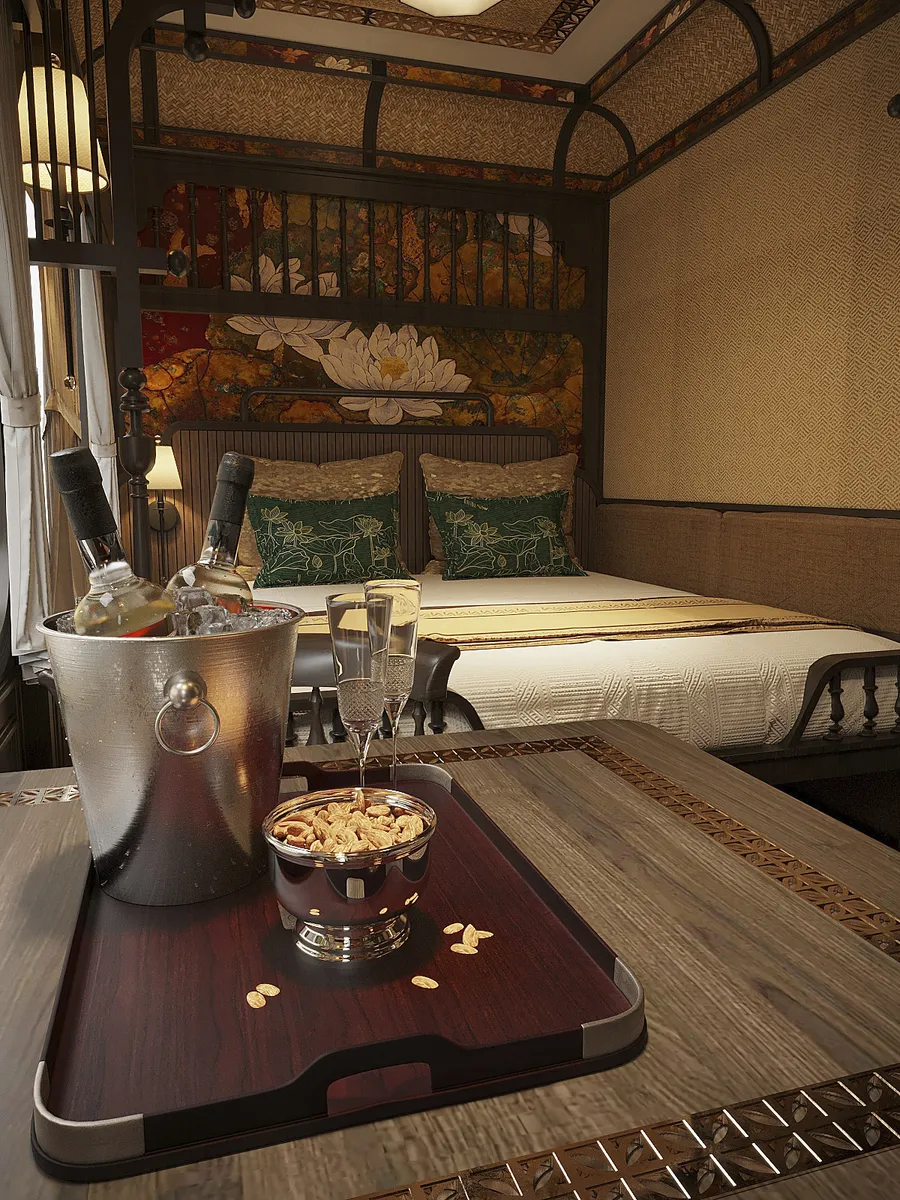 SJourney, Abteil mit Doppelbett