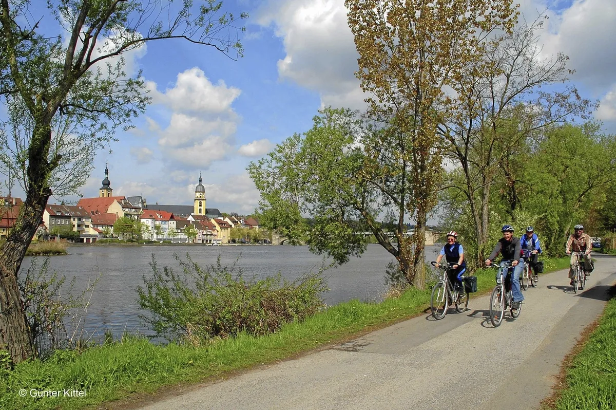 Mainradweg bei Kitzingen - SE-Tours