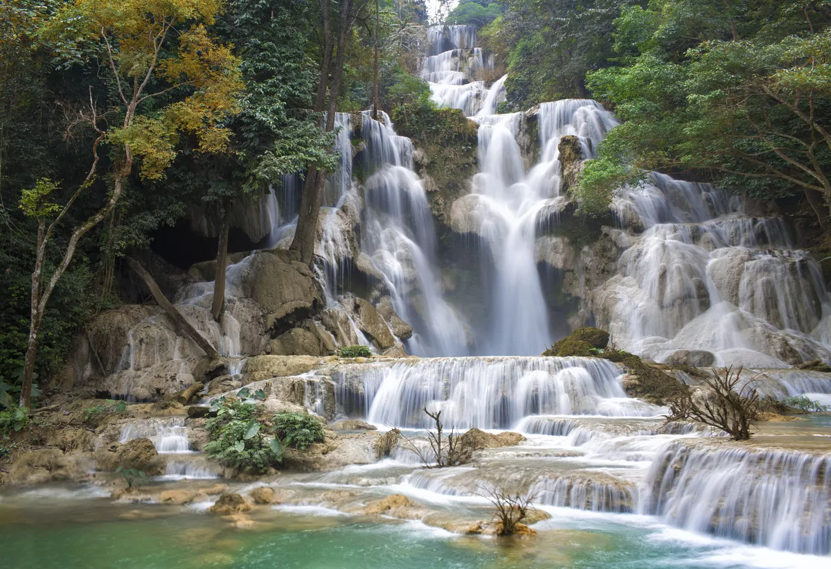 Wasserfälle Kuang Si - © Getty Images/iStockphoto