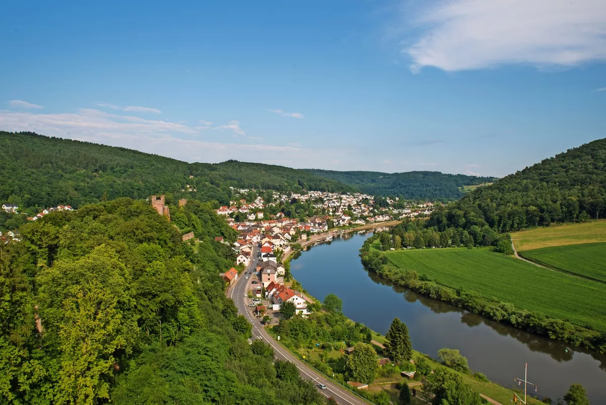 Neckar bei Neckarsteinach - © pic3d - Fotolia