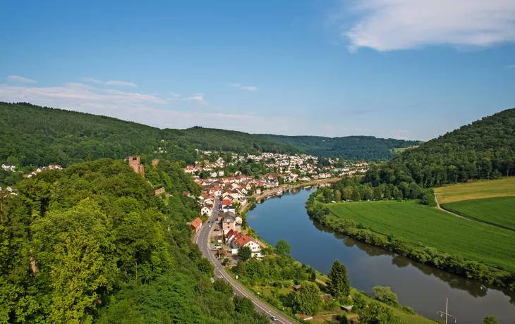 Neckar bei Neckarsteinach - © pic3d - Fotolia