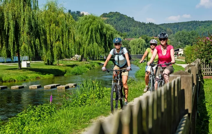 Altmühltal-Radweg bei Beilngries - © Stadt Beilngries
