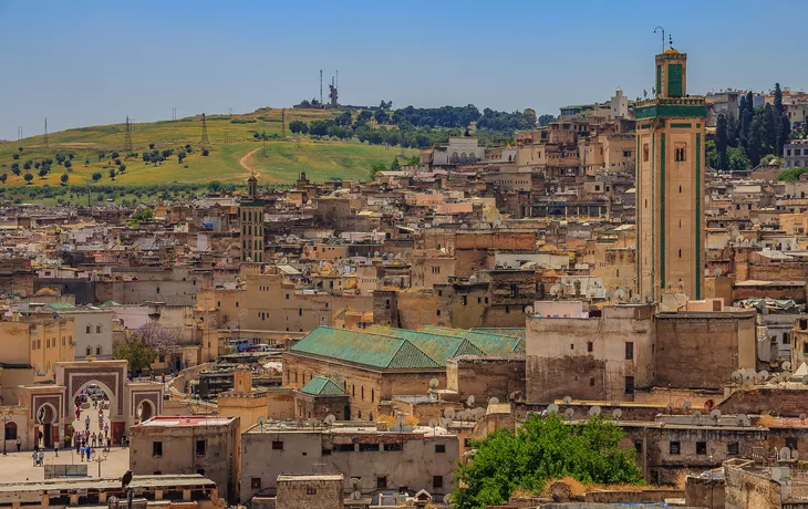 Blick über die alten Dächer der Medina von Fès - ©Svetlana Day - stock.adobe.com