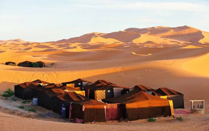 Beduinenzeltlager bei Erfoud