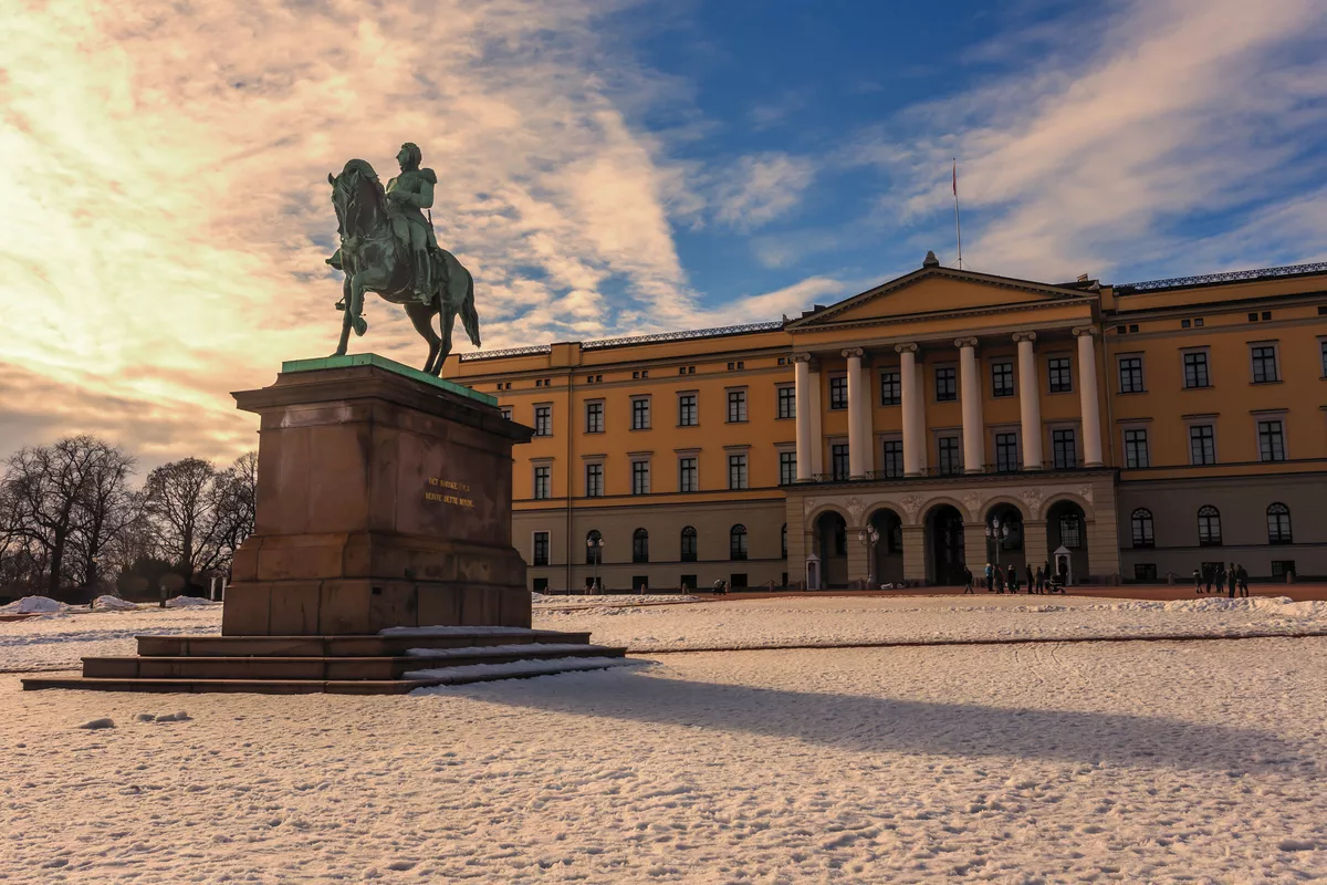 Oslo Norway sunset in winter - © basiczto - stock.adobe.com