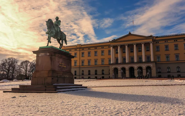 Oslo Norway sunset in winter - © basiczto - stock.adobe.com