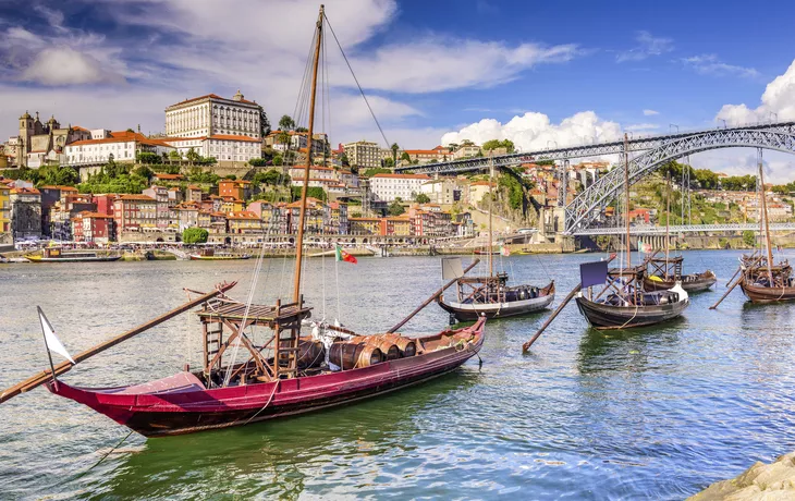Traditionelle Portwein-Boote, Porto - © shutterstock_293030807