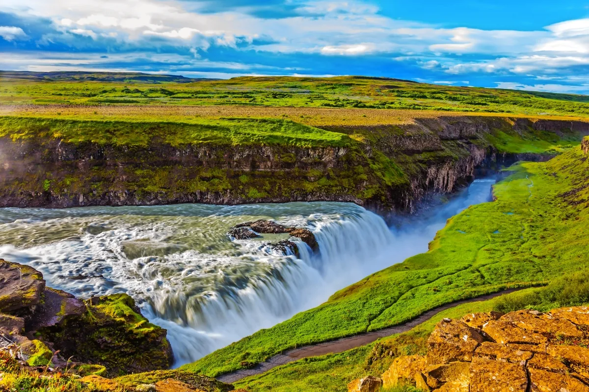 Gullfoss Wasserfall - © Kushnirov Avraham - stock.adobe.com