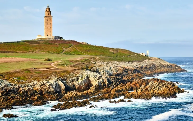 Torre de Hércules in in A Coruña - © apgestoso - stock.adobe.com