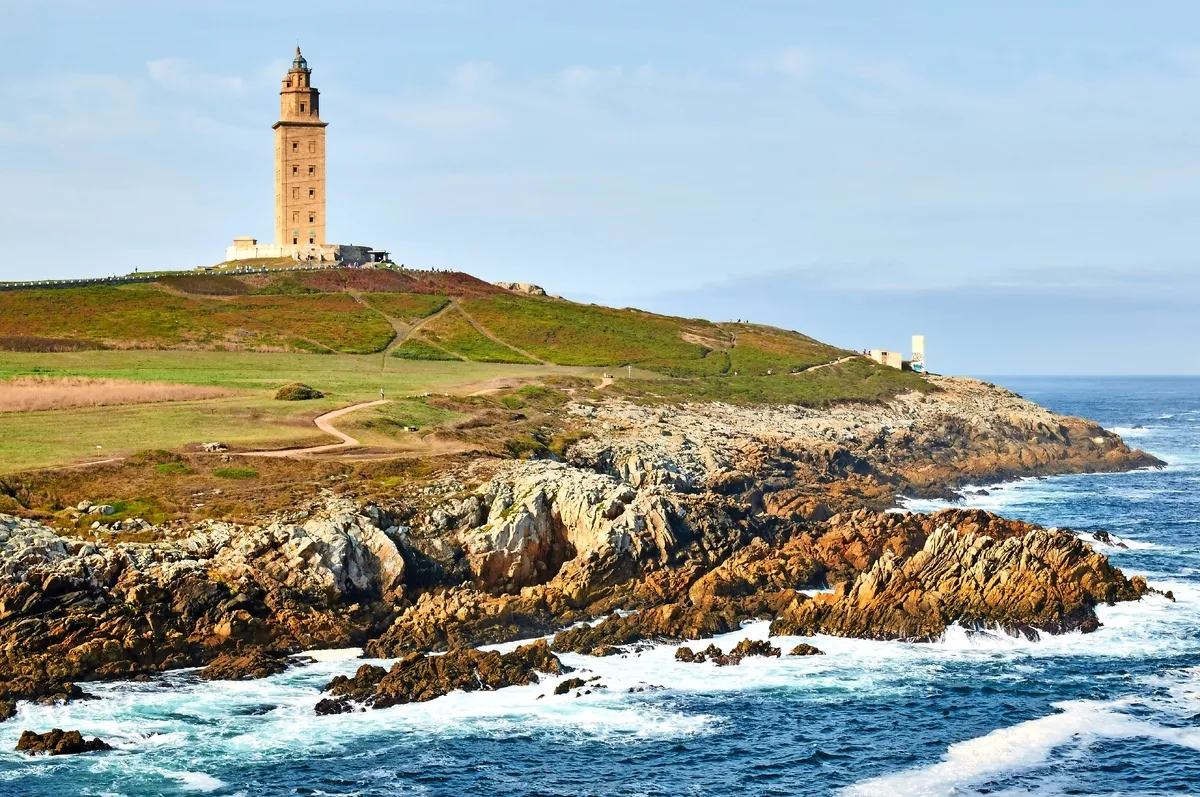 Torre de Hércules in in A Coruña - © apgestoso - stock.adobe.com