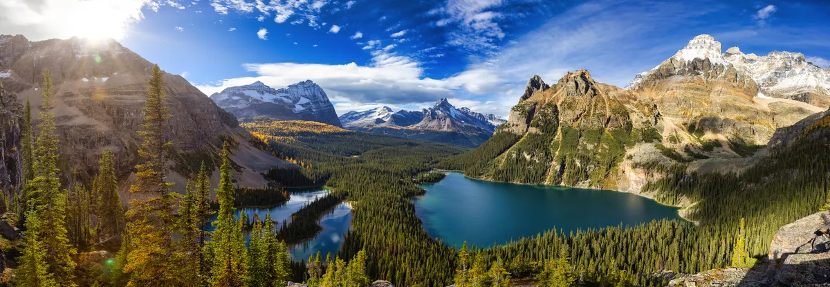 Gebirgssee Lake O?Hara in den Höhenlagen des Yoho-Nationalparks - © Edgar Bullon